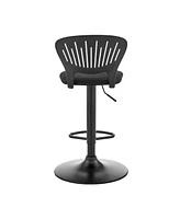 Padua Adjustable Upholstery Swivel Stool