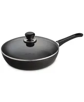 Scanpan Classic 3.25 qt, 3.0 L, 11", 28cm Nonstick Saute Pan with Lid, Black