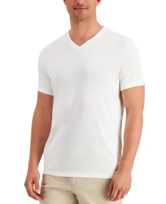 Alfani Men's Travel Stretch V-Neck T-Shirt, Created for Macy's