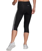 adidas Women's Aeroready High-Waist Cropped Leggings