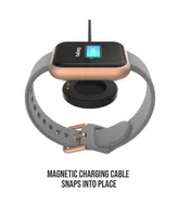 iTouch Air 3 Unisex Heart Rate Black Mesh Strap Smart Watch 44mm