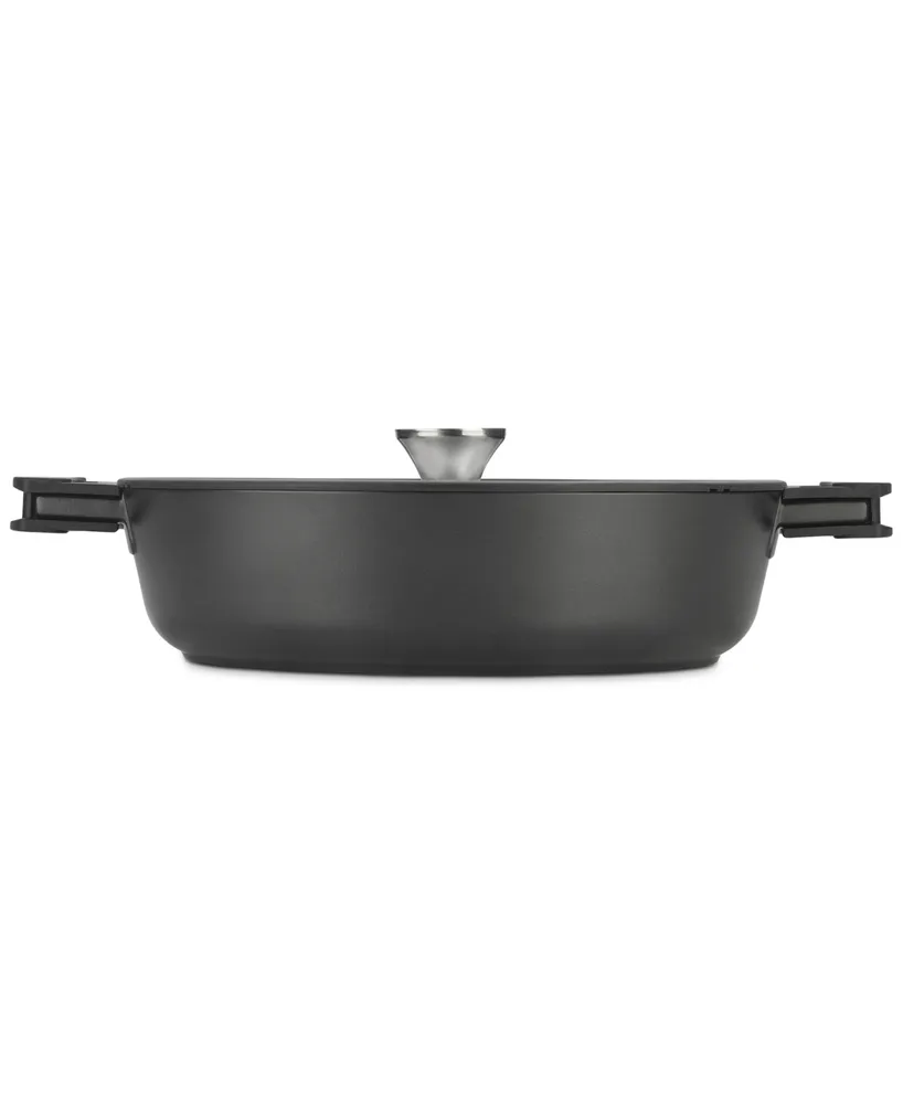 Zavor Noir 6-Qt. Cast Aluminum Saute Pan with Glass Lid