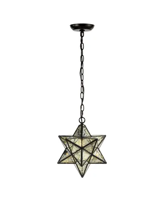 Stella Moravian Star Glass Led Pendant