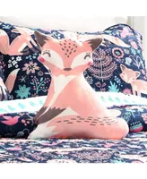 Pixie Fox 3 Piece Quilt Set for Kids, Twin