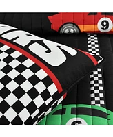 Lush Decor Kids Racing Cars 5-Pc. Quilt Set, Full/Queen