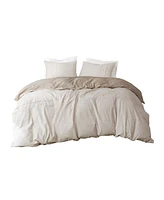 Madison Park Dover Oversized 3-Pc. Duvet Cover Set, King/California King
