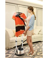Salav Professional Garment Steamer with Retractable Power Cord and Foot Pedal Control, GS49-dj