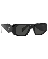 Prada Symbole Rectangular Women's Sunglasses, Pr 17WS