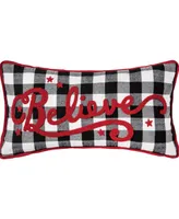 C&F Home Franklin Farm Believe Pillow, 12" x 24"