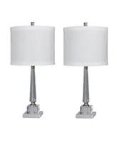 Fangio Lighting Tapered Table Lamps, Set of 2