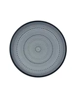 Iittala Kastehelmi Medium Plate 9.75" Dark Grey