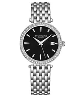 Women's Silver-Tone Link Bracelet Watch 40mm