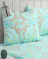 Harper Lane Regina Boho Medallion Microfiber 4-Pc. Sheet Set