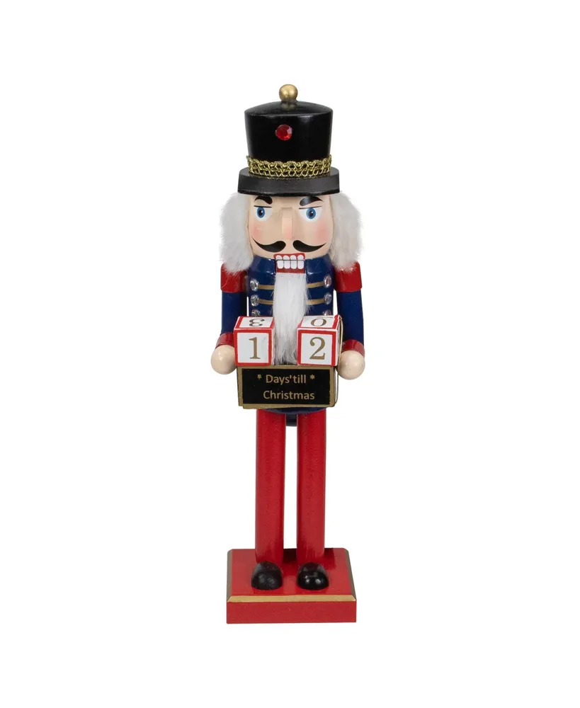 Northlight Christmas Nutcracker with Countdown Sign