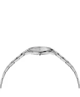 Bering Women's Ultra Slim Silver-Tone Stainless Steel Bracelet Watch 31mm - Silver