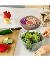 Bentgo Glass Leak-Proof Salad Container