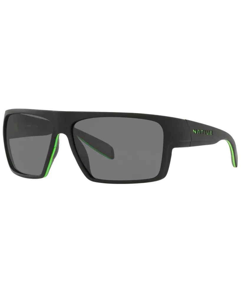 Native Men's Polarized Sunglasses, XD9010 62