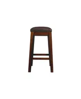 Picket House Furnishings Bowen 24" Backless Counter Height Stool