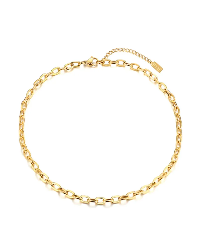 Classic Anti-Tarnish Cable Chain Necklace
