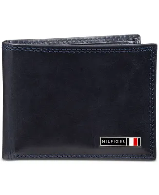 Tommy Hilfiger Men's Edisto Bi-Fold Rfid Passcase Wallet