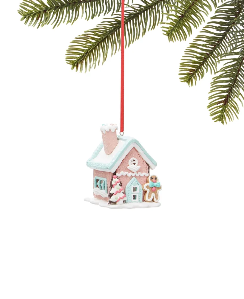 Holiday Lane Sweet Tooth Gingerbread House Ornament, Exclusively at Macy's