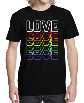 Men's Neon Love Graphic T-shirt