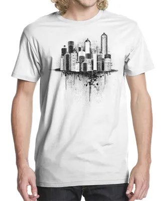 Men's Skyline Spray Graphic T-shirt