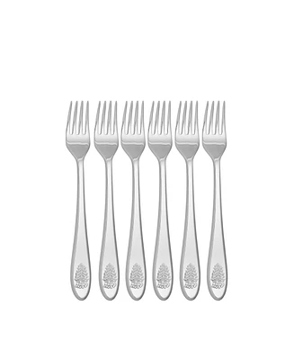 Spode Christmas Tree Cocktail Forks, Set of 6