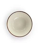 Elama Honey Dinnerware Set of 16 Pieces