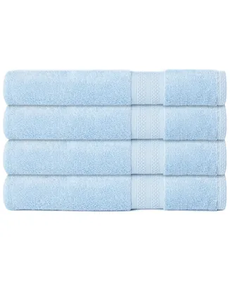 Sunham Soft Spun Cotton 4-Pc. Bath Towel Set - Macy's