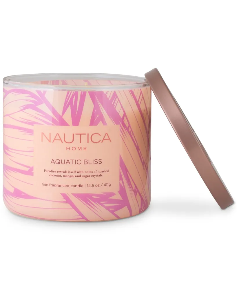 Nautica Aquatic Bliss Candle, 14.5 oz