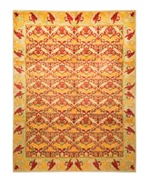 Adorn Hand Woven Rugs Arts and Crafts M1573 7'10" x 10'2" Area Rug