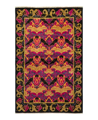 Adorn Hand Woven Rugs Arts and Crafts M1655 3'10" x 6' Area Rug