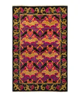 Adorn Hand Woven Rugs Arts and Crafts M1655 3'10" x 6' Area Rug