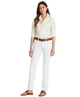 Lauren Ralph Petite Mid-Rise Straight Jean, & Short Lengths