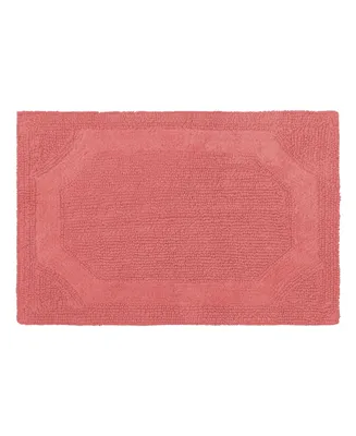 Laura Ashley Reversible Cotton Bath Mat, 21" x 34"