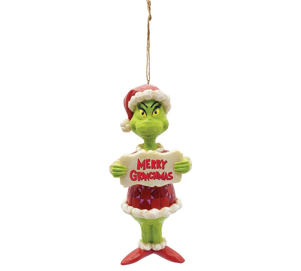 Jim Shore Merry Grinchmas Ornament