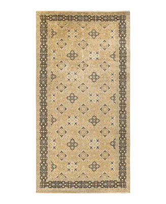 Adorn Hand Woven Rugs Mogul M1205 9'2" x 18'8" Runner Area Rug - Gold