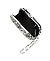 Women's Crystal Embellished Minaudiere