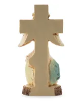 Napco Holy Family Angel with Cross Figurine