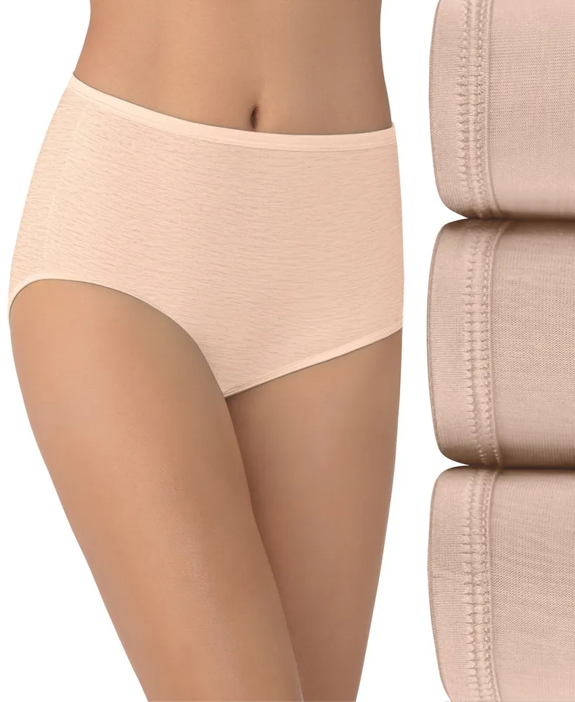 Vanity Fair Women's 3-Pk. Illumination Brief Underwear 13310