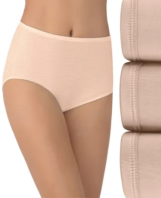 Vanity Fair Women's 3-Pk. Illumination Brief Underwear 13310