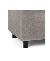 Cosmopolitan Contemporary Rectangle Storage Ottoman