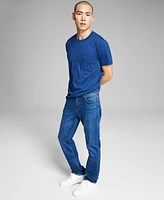 And Now This Men's Straight-Fit Stretch Jeans