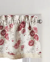 Curtainworks Rose Tailored Valance, 14" x 54"