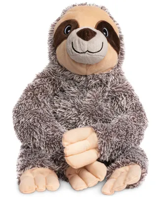 fabdog Fluffy Sloth Pet Toy, Small