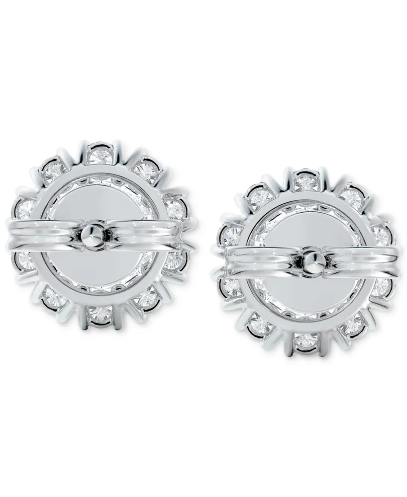 Portfolio by De Beers Forevermark Diamond Halo Stud Earrings (3/4 ct. t.w.) in 14k White Gold