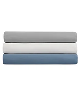 Nautica Solid Cotton Rich Blend Fitted Sheet