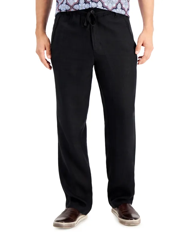 Club Room Men's 100% Linen Pants, Created for Macy's - Macy's