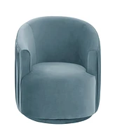 London Pleated Swivel Chair